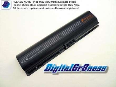 HP BUSINESS NOTEBOOK/OMNIBOOK/PAVILION  - 10.8V - 4600MAH - REPLACEMENT LAPTOP BATTERY