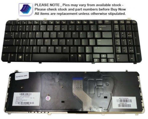 HP PAVILION DV6-1000 BLACK - New Replacement Keyboard