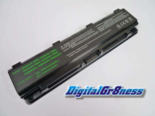 TOSHIBA SATELLITE P850D/SATELLITE PRO L800D P870DP875 - 10.8V - 4600MAH - REPLACEMENT LAPTOP BATTERY