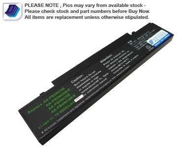 SAMSUNG NP-P60 P210 P460 R560 X65PRO - 11.1V - 4600MAH - REPLACEMENT LAPTOP BATTERY