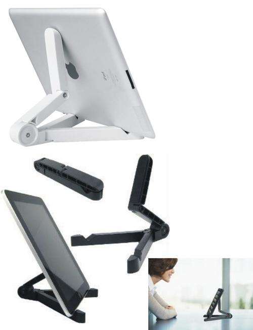 TABLET HOLDER ON DESK / TABLE -  Ultra compact foldable design
