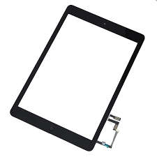 Apple iPad-air A1475 BLACK + home button GLASS / DIGITIZER