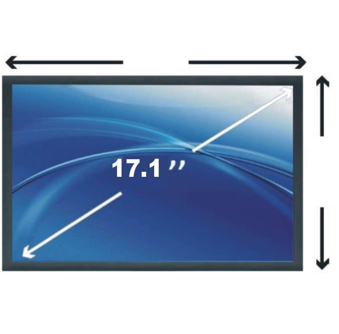 BRAND NEW LAPTOP LCD SCREEN size 17.1" - from R1650 - 12 MONTH WARRANTY
