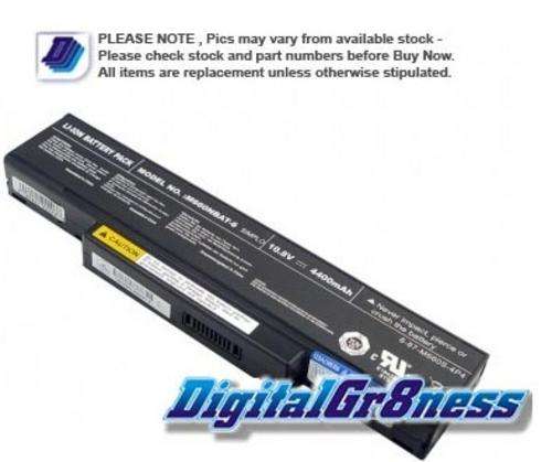 MSI/Clevo/Proline/Sahara - 10.8V 4400MAH Laptop Replacement Battery