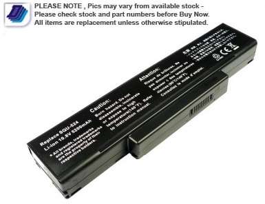 Benq/Hasee/LG/Mecer/MSI/Quanta  - 11.1V 4600MAH Laptop Replacement Battery