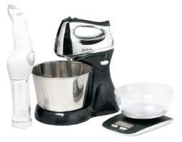 Chrome Mixer Stand/Bowl (SCM-905) / Biscuit Maker (SBM-100) / Kitchen Scale (SKS-021)