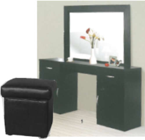 Vegas Dressing Table with Mirror & Dressing Table Stool