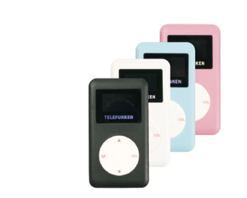 MP3  Player  2 Gig - Pink