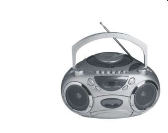 Telefunken Portable Radio Cassette and CD Player