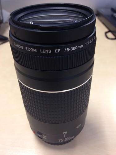 Canon DSLR 75-300mm for sale
