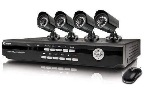 Complete 4 Channel Security Surveillance System