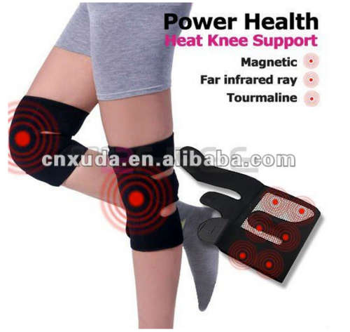 Nanotechnology magnetic therapy knee brace support strap