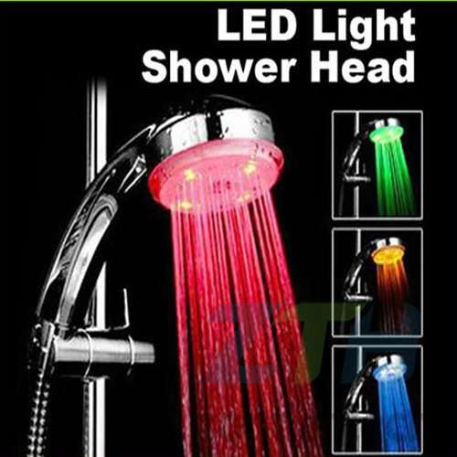 COLOUR CHANGING LED SHOWER HEAD( 2 ON AUCTION!!)