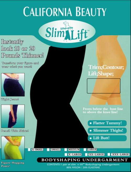 3 ON AUCTION!!!BEAUTY SLIM LIFT - NEW!!! PLEASE LET US KNOW WHAT SIZE   XL , XXL ,BLACK COLOUR