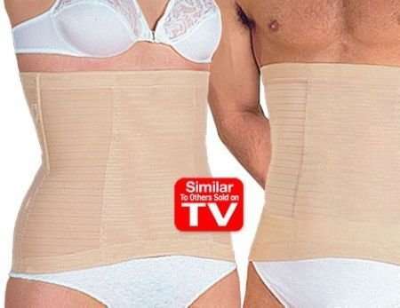 3 ON AUCTIONS !!! UNISEX ADJUSTABLE SLIMMING BELT