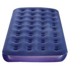 1 ON AUCTIONS !!! Flocked Air Bed - Single (192 x 97 x 23cm)