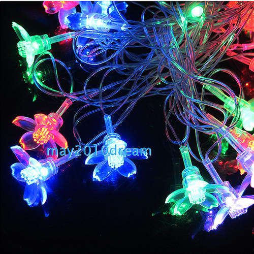 2 ON AUCTIONS!!! Colour Changing 48  Flower Lights