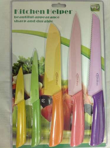 3 ON AUCTIONS !!! Kitchen Helper 5Pcs Knife Set