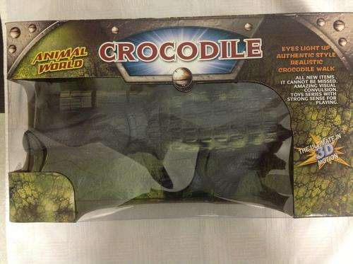 1 ON AUCTION !!!! Animal World Crocodile