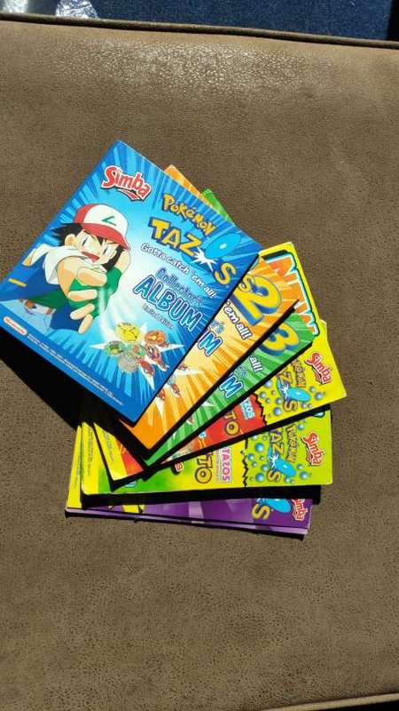 Pokemon tazo albums full collection