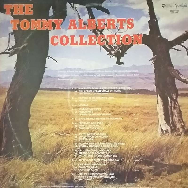 The Tommy Alberts collection - country greats - Organ