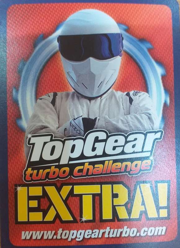 Top gear turbo challenge - Rolls Royce Phantom card