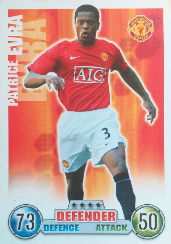 Match Attax - Patrice Evra