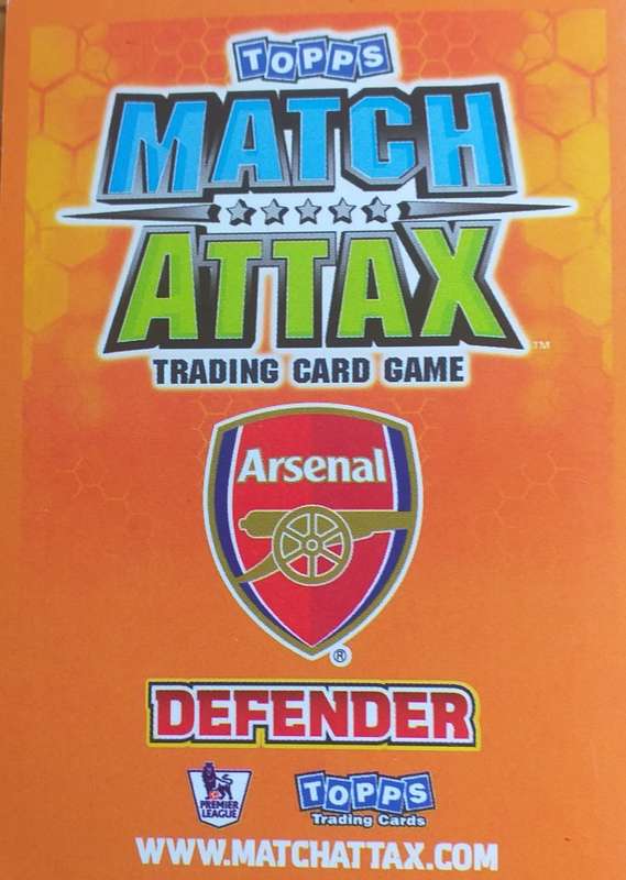 Match Attax - Thomas Vermalen