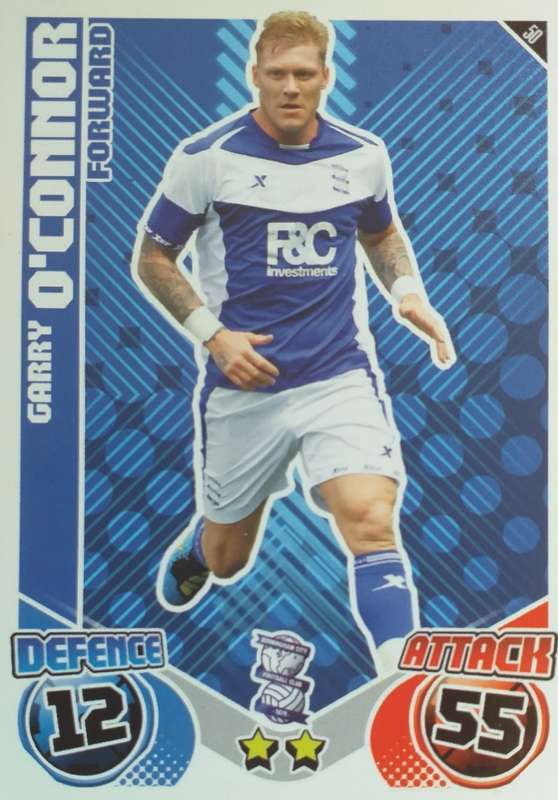 Match Attax - Garry O`Connor