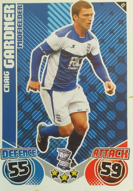 Match Attax - Graig Gardner