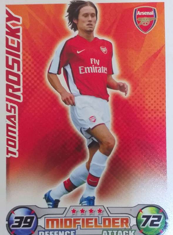 Match Attax - Tomas Rosicky - Arsenal