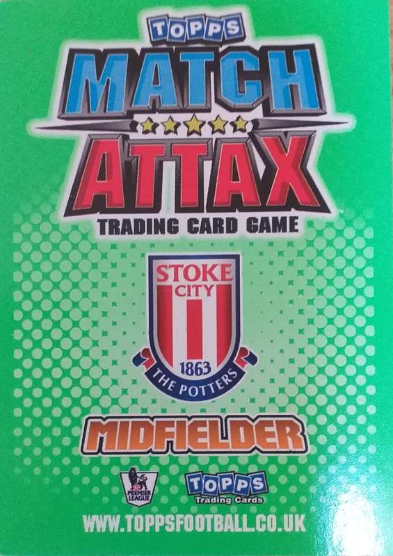 Match Attax - Michael Tonge - Stoke City