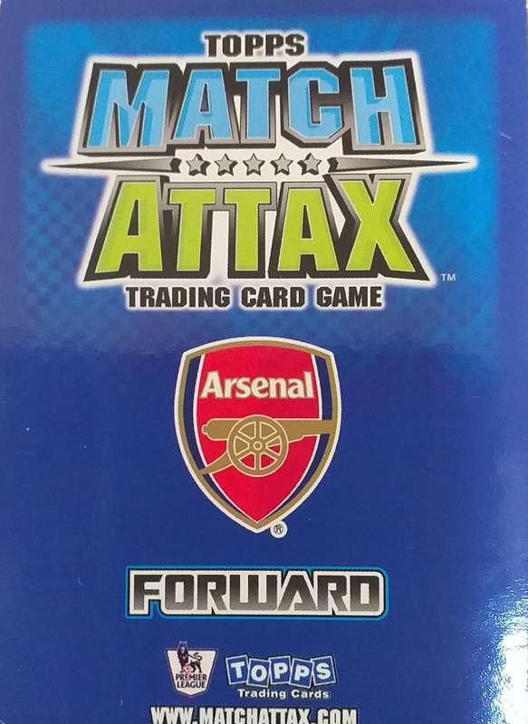 Match Attax - Nicklas Bendtner - Arsenal