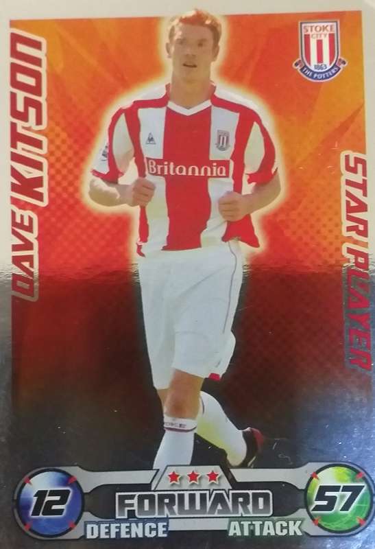 Match Attax - Stoke City - Dave Kitson