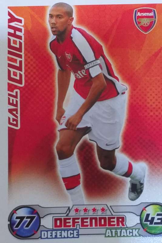 Match Attax - Gael Clichy - Arsenal