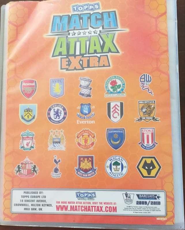 Match Attax Extra Collector binder