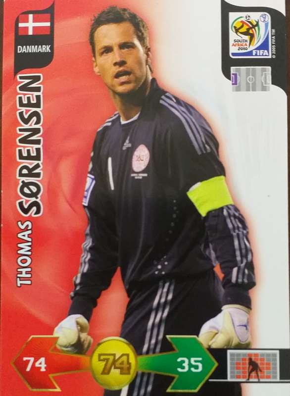 2010 Fifa world cup - Denmark - Thomas Sorensen