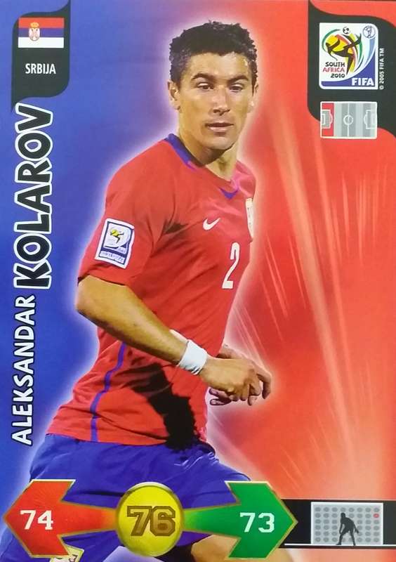 2010 Fifa world cup - Serbia - Aleksandar Kolarov