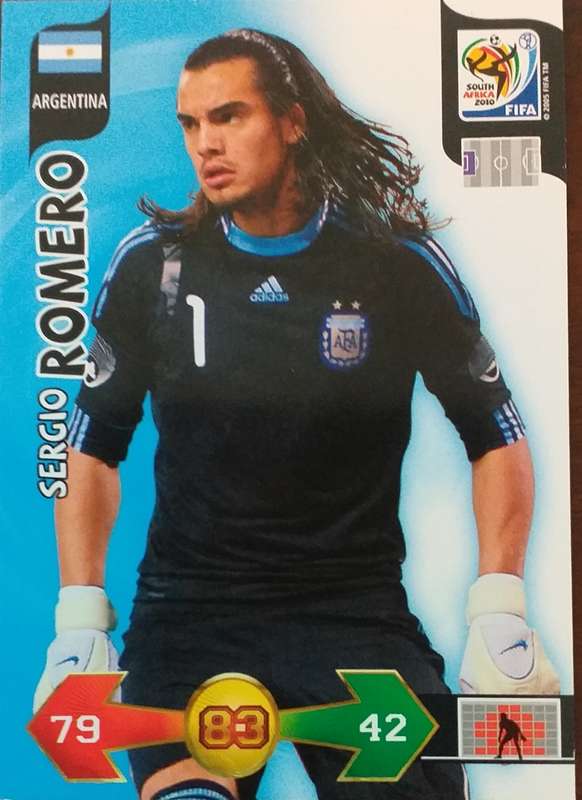 2010 Fifa world cup - Argentinia - Sergio Romero