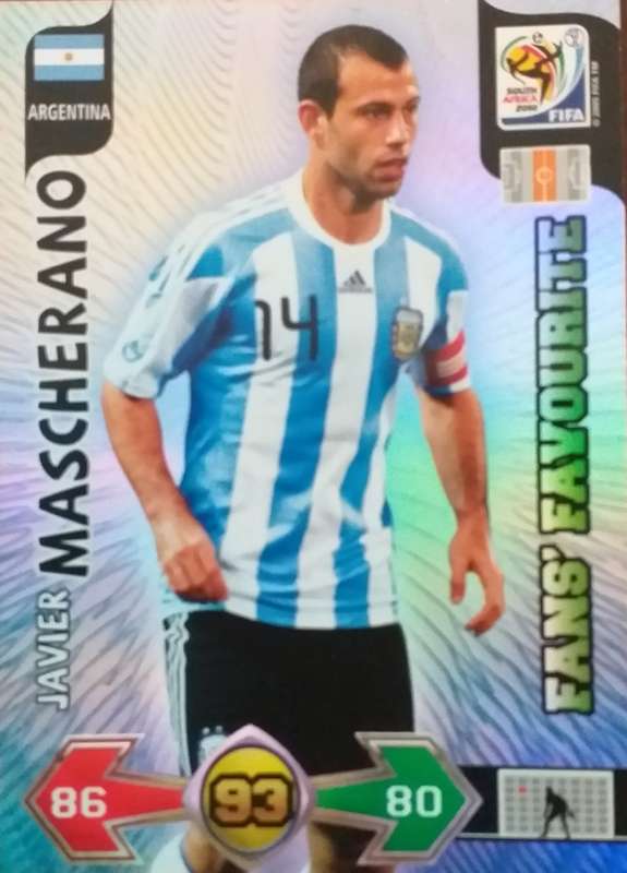 2010 Fifa world cup  - Argentinia - Javier Mascherano