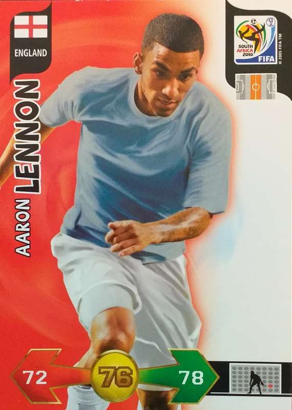 2010 Fifa world cup - England - Aaron Lennon