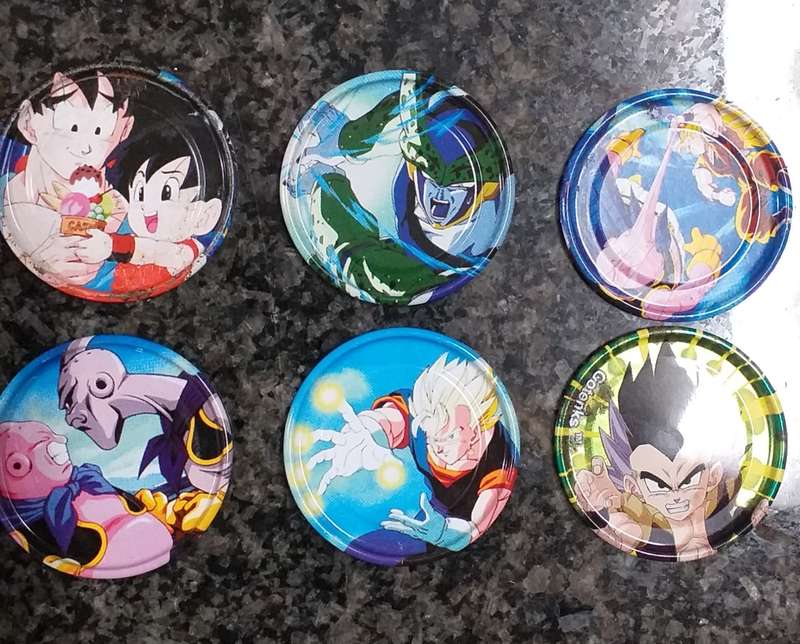 Dragon ball Z tazos
