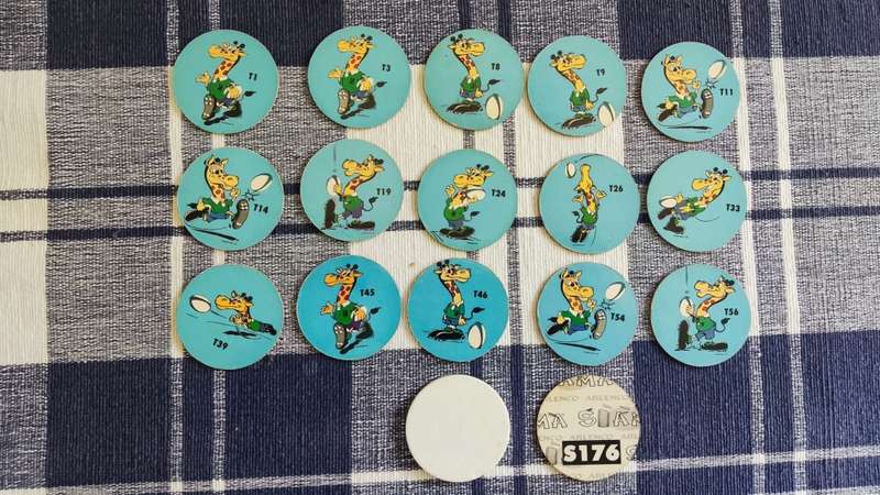 Rugby tazos