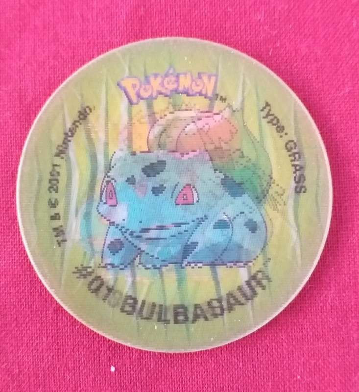 Pokemon 3D tazo - Bulbasaur