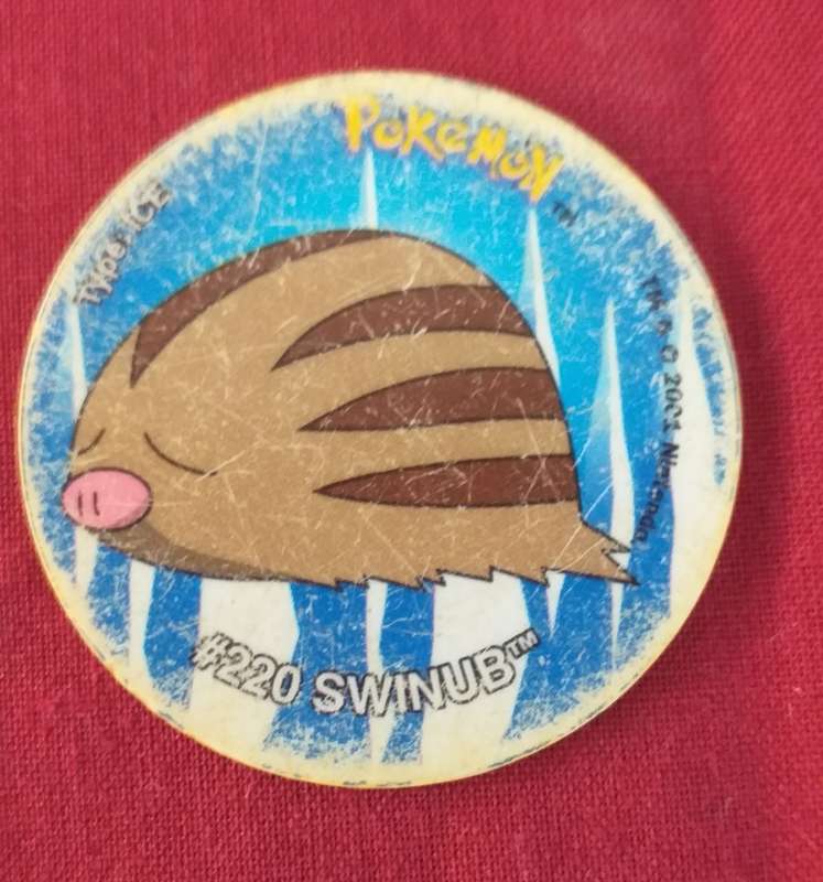Pokemon tazo - From the world of Jotho - Swinub
