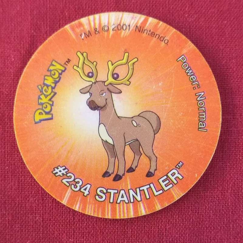 Pokemon tazo - From the world of Jotho - Stantler