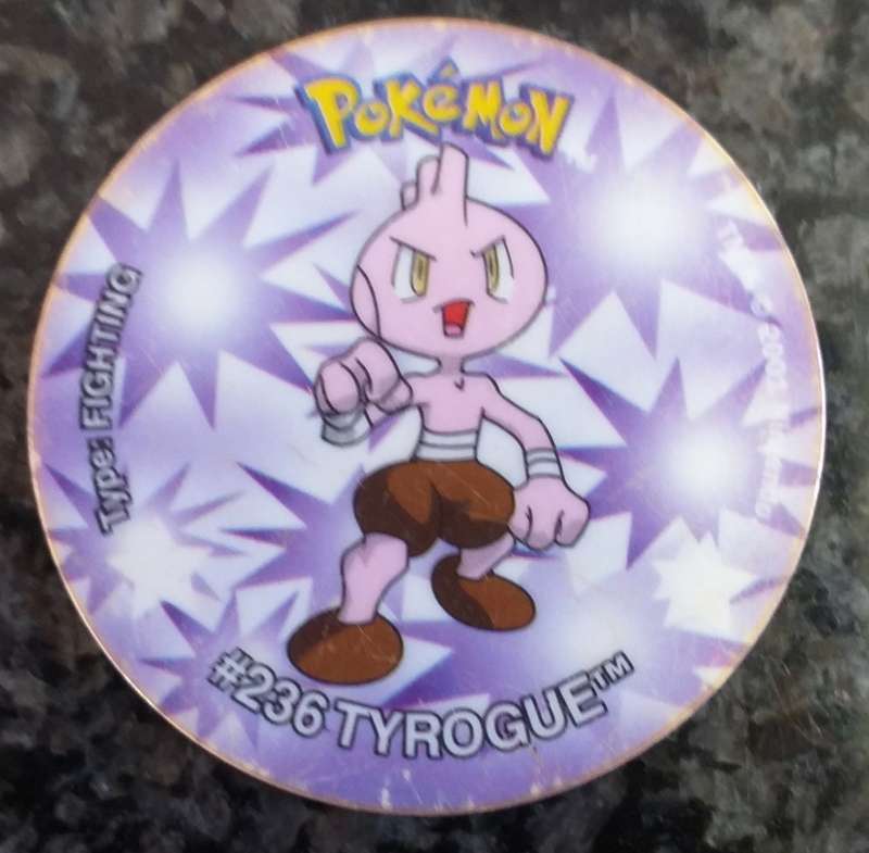 Pokemon tazo - Tyrogue - Last ever collection