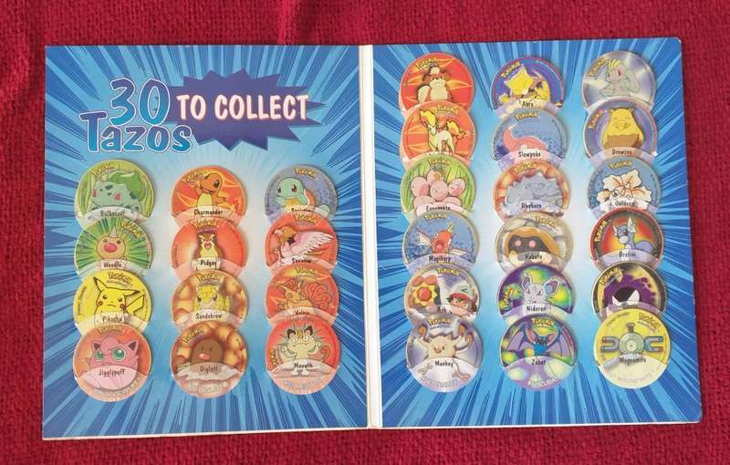 5 Pokemon tazo albums complete