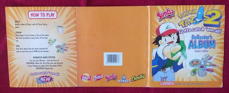 5 Pokemon tazo albums complete