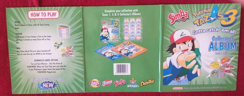 5 Pokemon tazo albums complete